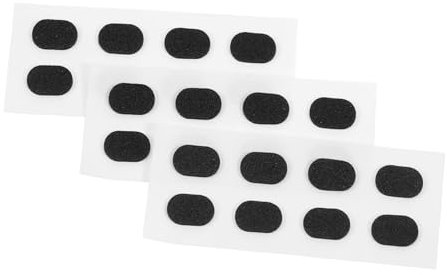 NULYLU 12pairs Eyeglass Nose Pads Skid Foam Nose Pads for Glasses Sunglasses Self-Adhesive Comfortable