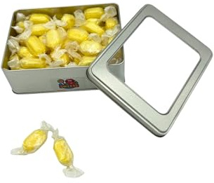 Stockleys Sherbet Lemons Sweets in a Tin 500g by TinTastic