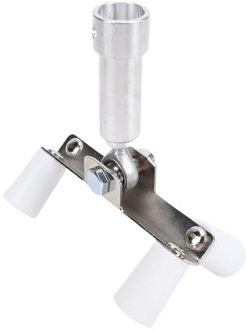 Jiawu Rouleau D'angle Externe pour Plaques de Plâtre PTFE, Lave-boue de Peinture Murale Efficace, adapté à une Rallonge Filetée de 1/2 Pouces