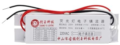 1 pièces AC220V H Tube dédié Ballasts électroniques universel 24-55W lampe fluorescente redresseur 1 sortie for le tube fluorescent 2G11