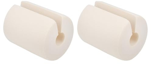 SHINEOFI Fermaporta Cilindrico in Nbr 2 Unitá Beige per, Protegge Ingressi e Finestre, Design alla Moda e Funzionale per Domestico