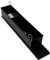 Gobel 219730 Moule à Pâté Long Uni Anti-Adhérent à charnières Fond Démontable 40*8 cm, Brown