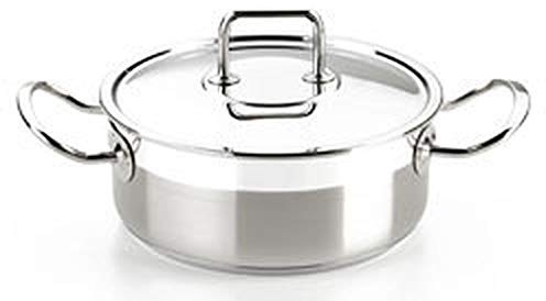 BRA Profesional | Cacerola Con Tapa de acero inoxidable Profesional 26 Cm