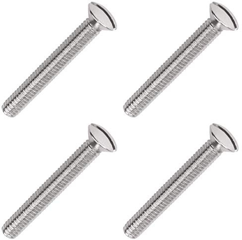 M3.5 x 70mm LONG ELECTRICAL MACHINE SCREWS LIGHT SWITCH PLUG SOCKET - 4
