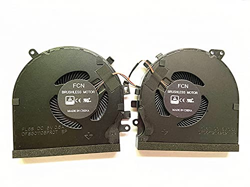 CPU+GPU Lüfter für Razer Spirit Blade 15 GTX1060 RZ09-027 RZ09-0270 RZ09-03009E97 RZ09-0300 RZ09-0328 RZ09-03287E72-R3U1 Serie DFS501 105PR0T DFS5K121142621