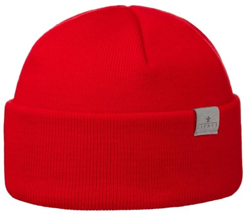 LIERYS Merino Feinstrick Dockermütze Damen Herren Strickmütze Merinowolle Wintermütze Made in Germany Herbst Winter