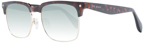 Ted Baker Herren Polarisierte Sonnenbrille TB1681 133 54 Klassisch Grün UV geschützt 100% UVA & UVB Protection Vollrand Rechteckig Browline