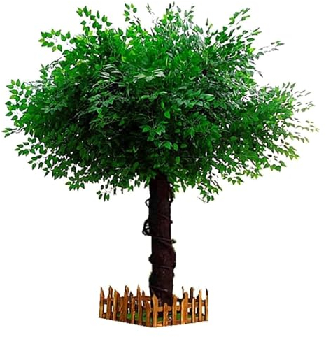 Kunstbaum Künstliche Künstlicher Banyanbaum, 4,9 Fuß, künstlicher Baum, großer realistischer Simulationsbaum for drinnen und draußen, künstliche Pflanzendekoration, künstlicher Baum Kunstpflanze
