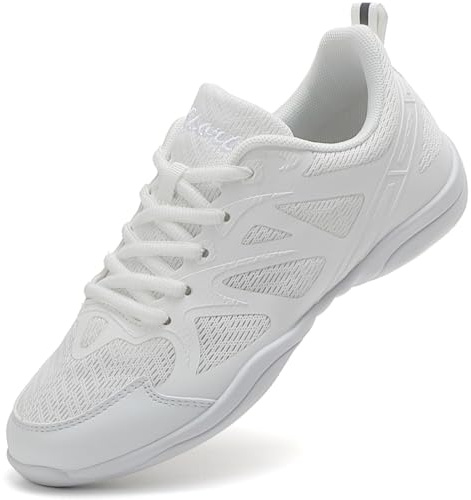 Kvwqoty rutschfest Cheerleading Schuhe für Damen Kinder Cheerleader | Tanz und Gymnastik Schuhe, ideal für Cheer Training Fitness‑Übungen Tumbling‑Sport und tägliche Nutzung