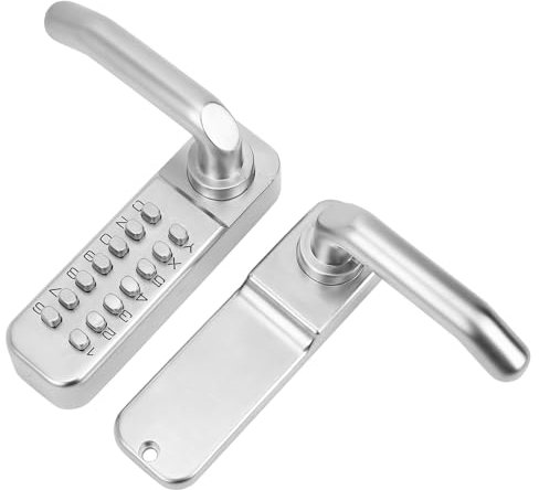 Cerradura Digital con Código 4-7 Dígitos Segura sin Llave Cerradura Electrónica para Puertas Interiores Exteriores para Oficina, Hogar, Habitaciones