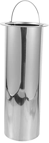 FONDOTIN Secchio in Per Spiedini Da Barbecue Bastoncini Con Maniglia Contenitore Per Forchette Da Metallo Per Bacchette