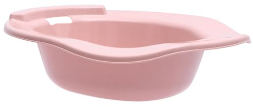 PLAFOPE Bassin de Bain Siège Intime sans Squat pour Soins Adapté Femmes Enceintes Hémorroïdes et Personnes Âgées avec Bordure Suspension Compatible Toilettes