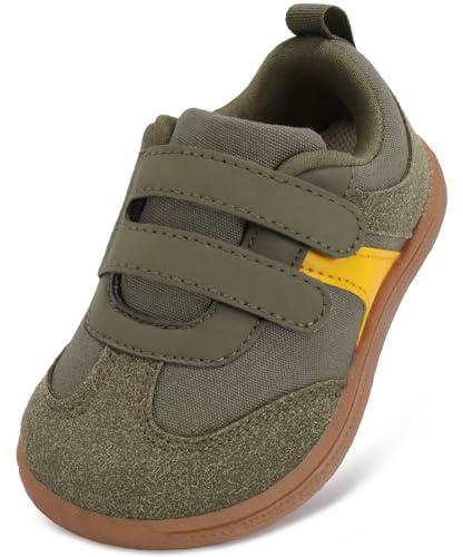 STQ KIDS Chaussures Barefoot Enfant Mode Basket Enfant Garcon Fille Respirant Antidérapant Chaussure Premier Pas Bebe Minimalistes pour à La Course et à La Marche