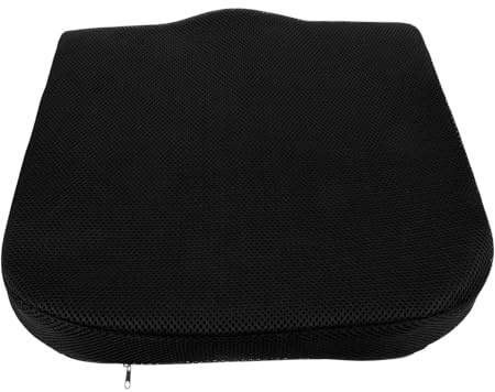 Cuscino Rialzo a Cuneo per Sedile Auto Guidatore Nero