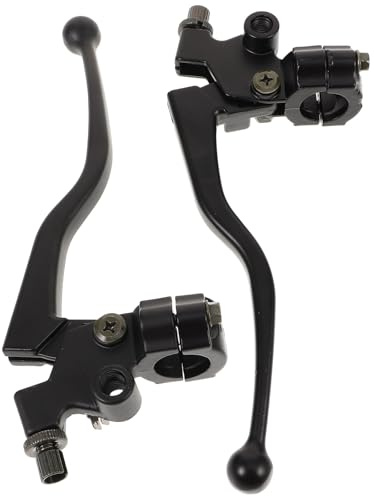 STOBAZA Conjunto Negro de Fxd125 de Manillar Soporte Gl125 para Motocicleta | Aleación de Aluminio, 1 Juego, Acabado Elegante, Referencia Espejo y Montaje a Izquierda y Derecha
