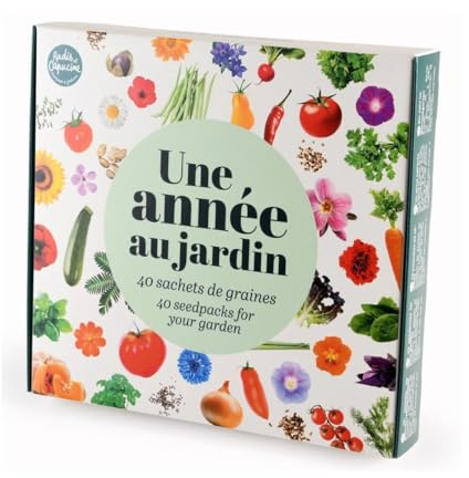 Radis et Capucine - Coffret 40 sachets de graines