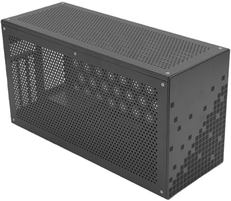 XUMIUZIY Boîtier EGPU Compatible avec Thunderbolt 3, Station d'accueil pour Carte Graphique Externe pour Ordinateur Portable, Chargement PCIe X16 40Gbps 60W