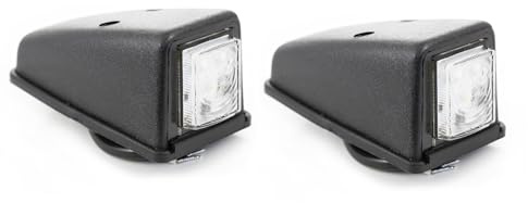 2 x anteriore cabina tetto LED bianco luci di posizione laterali e-contrassegnato lampade per camion Chassis rimorchio