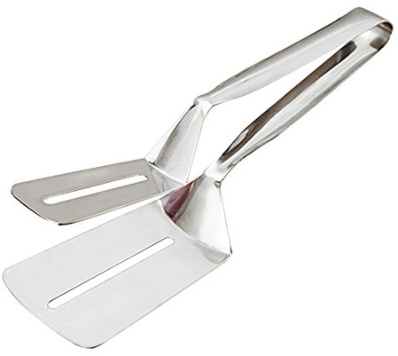 Pinzas multifuncionales de acero inoxidable para barbacoa, pala de carne frita, pizza, pan, carne, herramientas de cocción