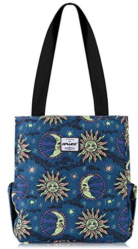 HAWEE Donna Borsa Tote con Zip Leggera Borsa a Tracolla Casual Borsa a Mano Moda Borsa a Spalla Grande Borsa della Spesa Impermeabile Borsetta per Viaggio Scuola Lavoro Quotidiano Vita Yoga Spiaggia