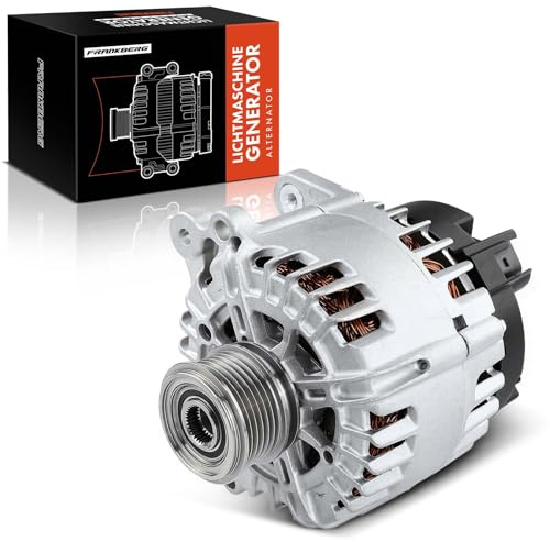 Frankberg Alternator Lichtmaschine Generator Kompatibel mit Ibiza IV 1.2TDi 2010-2012 Fabia II 1.2TDi 2010-2012 R.o.o.m.s.t.e.r 1.2TDi 2010-2012 Polo 1.2TDi 2009-Heute Replace# 03P903023B