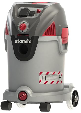 Starmix Nass-Trockensauger Energetic APDH-1430 (Sauger mit max. 1.400 Watt, 220 mbar, 30-l-Behälter, PressClean Filterabreinigung, Staubklasse H) 110066