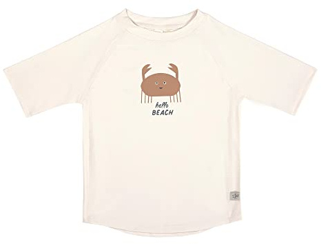 LÄSSIG Camiseta de natación unisex para niños, Cangrejo lácte, 62-68, Rashguard