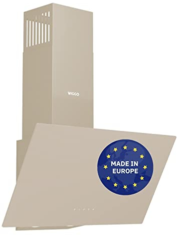 Wiggo Campana extractora de 60 cm, sin cabeza, extractor de aire 650 m³/h, pantalla táctil, 4 niveles, clase de eficiencia energética A,