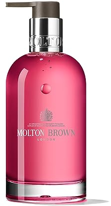 Molton Brown Fiery Pink Pepper Fine Liquid Hand Wash Glass Bottle 200 ml