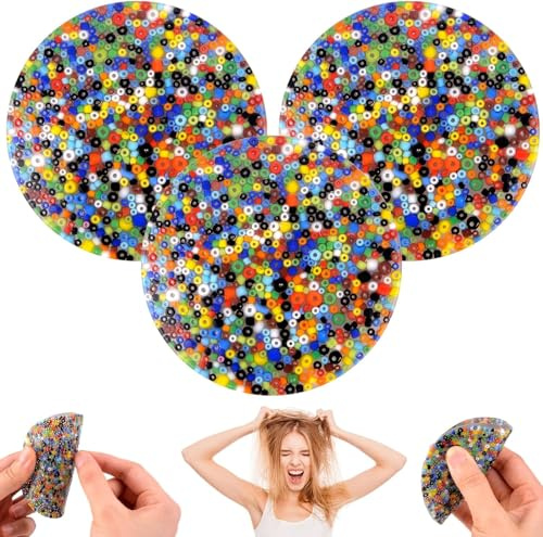 3PCS Skin Picking Fidget Toys, Picky Pad, Skin Picking Fidget | Picky Party Pad Fidget, Fidget Toy FüR Skin Picker, Sensorisches Spielzeug Zum Skin Pickin, Ocd Relief Toys FüR Erwachsene
