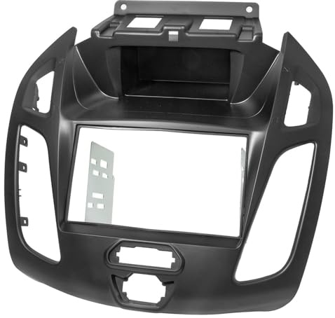 tomzz Audio 2415-145 Doppel DIN Radioblende kompatibel mit Ford Tourneo Connect (PJ2) Transit Connect ab 2013 Fhrz. ohne und mit OE Display