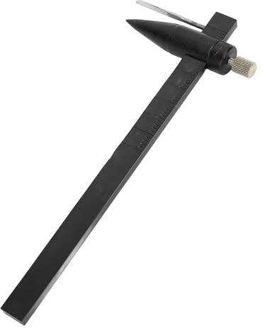 Pottery Circle Cutter, Plastic Compass Caliper, Clay Measuring Tool for Crafting, Sculpting with Clear Scales