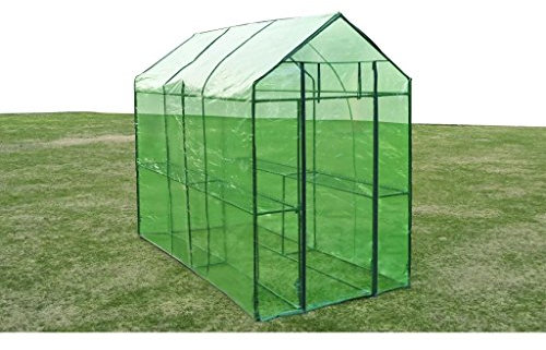 Xichuzi Gewächshaus Stahl XL, Frühbeet, Tomatenhaus, Treibhaus, Greenhouse, Garten Zubehör