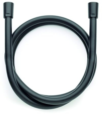 VIGOUR Design Brauseschlauch Schwarz Matt 1/2 x 1/2 verdrehsicher verschiedene Längen 125 | 160 | 200 | cm (160 cm)