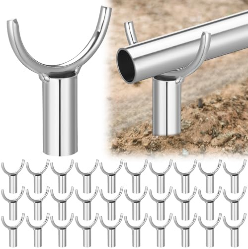Shimeyao 25 sedie per cemento armato in metallo massetto da utilizzare con tubi in metallo da 5,1 cm o più piccoli per massetto in metallo applicabili scene di posa per realizzare il livello di posa