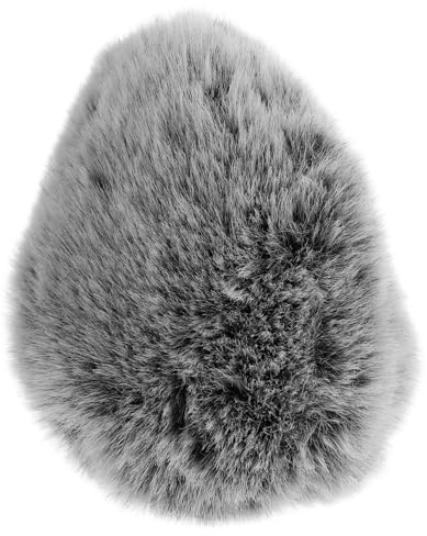 SUPVOX Copertura Per Microfono in Pelliccia Isolante Antivento, Filtro Anti-pop Rimovibile, Protezione Microfono Per Registrazione Chiara e Uso Prolungato