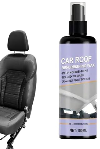 Restaurador Interior Del Automóvil: Acondicionador De Detalles Automotrices De 100 Ml, Esmalte De Asiento De Cuero Y Limpiador De Superficie Para Automóviles, Vehículos Recreativos, Sedanes, Carteles,
