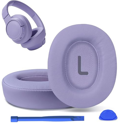 UOWGA Headphones Replacement Ear Pads for JBL Tune 700(700BT)/710(710BT)/720(720BT)/ 750(750BT,750BTNC)/760(760NC) Headphones, Ear Pads Cushions with Softer Noise Isolation Foam. (Purple)