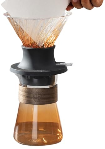 Juego de de vertido, taza para hacer café por, color degradado, herramienta doméstica de filtración rápida para hacer bebidas, camping, viajes, dormitorio, hotel, apartamento