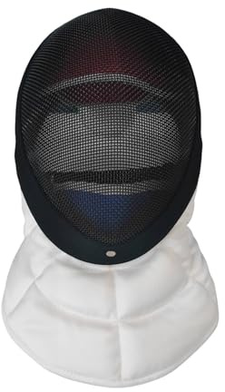 MotiveTech Gesichtsschutzmaske für Fechtsportarten, Schutzhelm für Den Täglichen Gebrauch, Zubehör, L