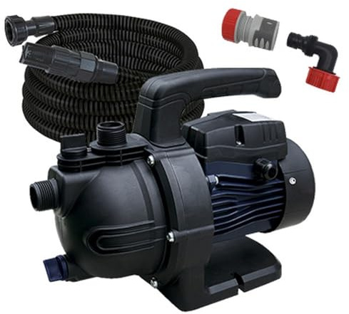 SPIDO - Pack arrosage JC-800P 800 W - 3600 L/h - 3,7 bars - Pompe de surface avec kit aspiration 7 m - Raccord 1