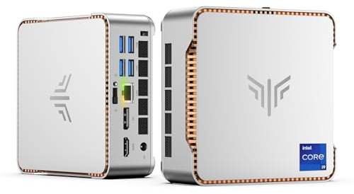 NiPoGi H2 Mini PC Windows 11 Pro Intel Core-i5 14450HX(8C/16T,up to 4.8GHz) Mini Computers 16GB DDR4 512GB SSD Intel UHD Graphics 4K Triple Display/WiFi6/BT5.2 for Office/Home/Light Gaming/Streaming