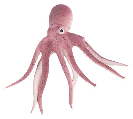 sourcing map Rubber Aquarium Home Accessory Fish Tank Suction Cup Octopus Decor Floating Ornament