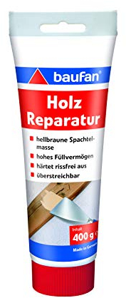 baufan 4016215401026 Spachtelmasse, naturbraun