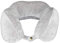 Merino BETTEN Ergonomisches Reisekissen | Nackenkissen mit Memory-Foam und Plüsch-Bezug | natürliche Viskose | 27x27x13 cm