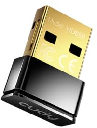 Cudy AC650Mbps USB WiFi Adapter for PC, 5G/2.4G Wireless Dongle, WiFi, USB Wireless Adapter for Laptop - Nano Size, Compatible with Windows XP/7/8/8.1/10/11, MacOS 10.5~10.13, Linux Kernel 4.19~5.x