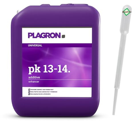 Weedness Plagron Dünger PK 13/14 5 Liter - Grow Tomaten Naturdünger NPK Orchideen Palmen Bio Gemüse Bonsai Organischer