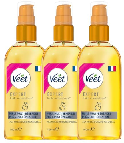 VEET 3 Wunderöle – Öl für die Vor- & Nachbehandlung – 100 ml