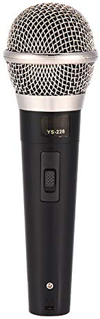 Professionelles Kabelgebundenes Sprachmikrofon, Omnidirektionales Dynamisches Mikrofon, Geeignet für Karaoke, Familienunterhaltung, Outdoor-Show, Konferenz etc.