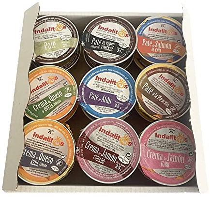 Indalitos - Pate (Surtido, plateau 18 dosettes 25 g)
